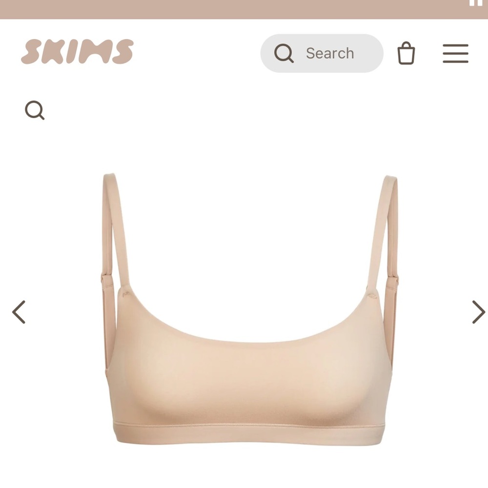 Skims Fits Everbody Scoop Bralette